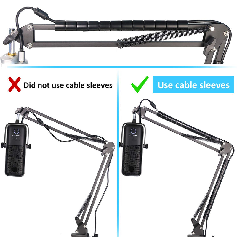 Mic Stand Used for Wave:3 Mic - Professional Adjustable Scissor Microphone Boom Arm Compatible with Elgato Wave:3 Microphone by YOUSHARES