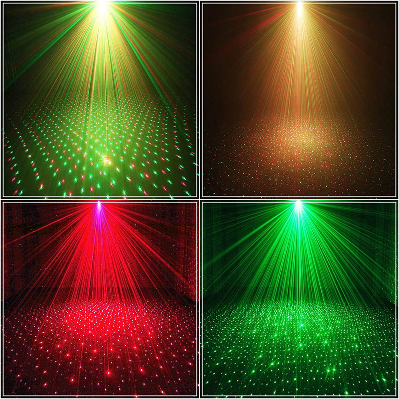 [AUSTRALIA] - Party Lights,Disco DJ Lights Rave Stage Lighting Projector Effect Sound Activated Flash Strobe Light with Remote Control for Parties Home Show Bar Club Birthday KTV DJ Pub Karaoke Christmas Holiday 