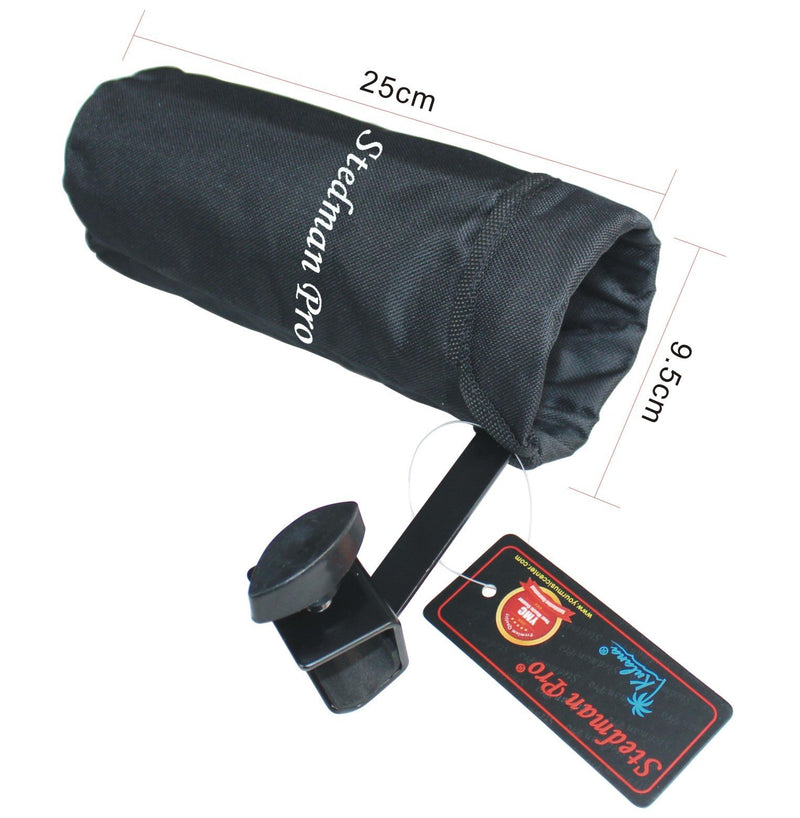 Vizcaya DSH10 Drum Stick Holder Drum Stick Bag with Drum Key (Black) Black