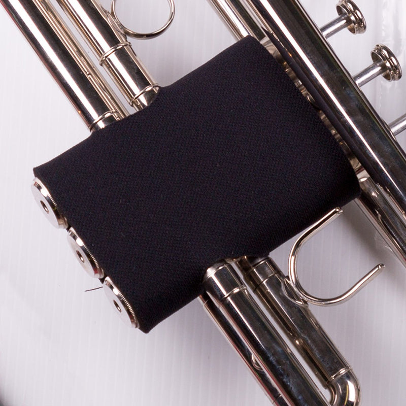 Neotech Trumpet Brass Wrap - Improves Grip, Increases Comfort, Protects Instrument's Finish (5101122),black