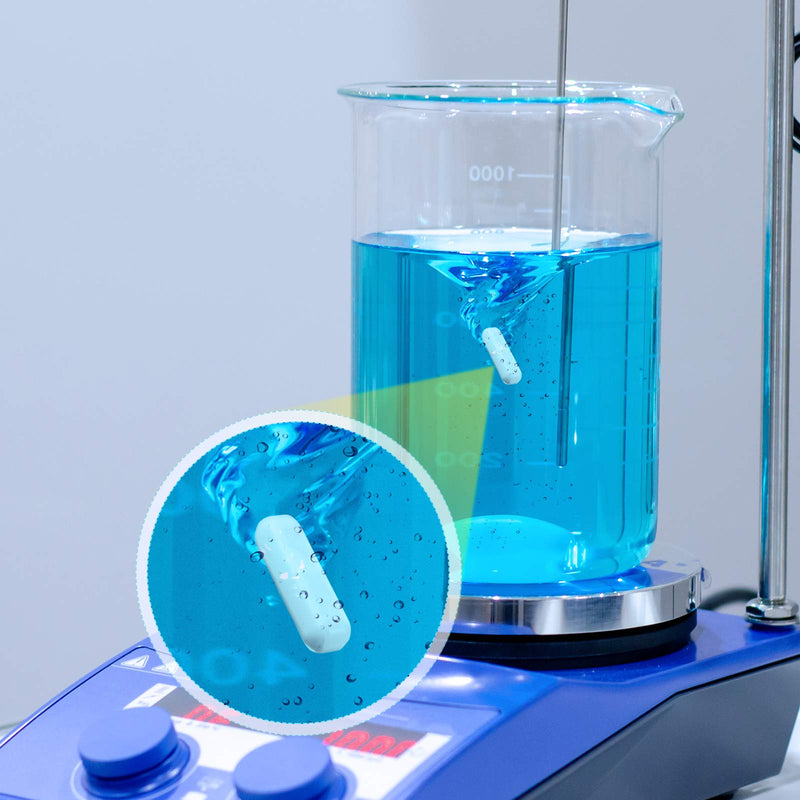 [AUSTRALIA] - PTFE Magnetic Stirrer Mixer Stir Bar, White Color, Stir Rod Magnetic, Laboratory Bar, Stir Plate Bar, Stir Plate Magnet Stick (36 Pieces,35 mm/ 1.38 Inch) 36 35 mm/ 1.38 Inch 