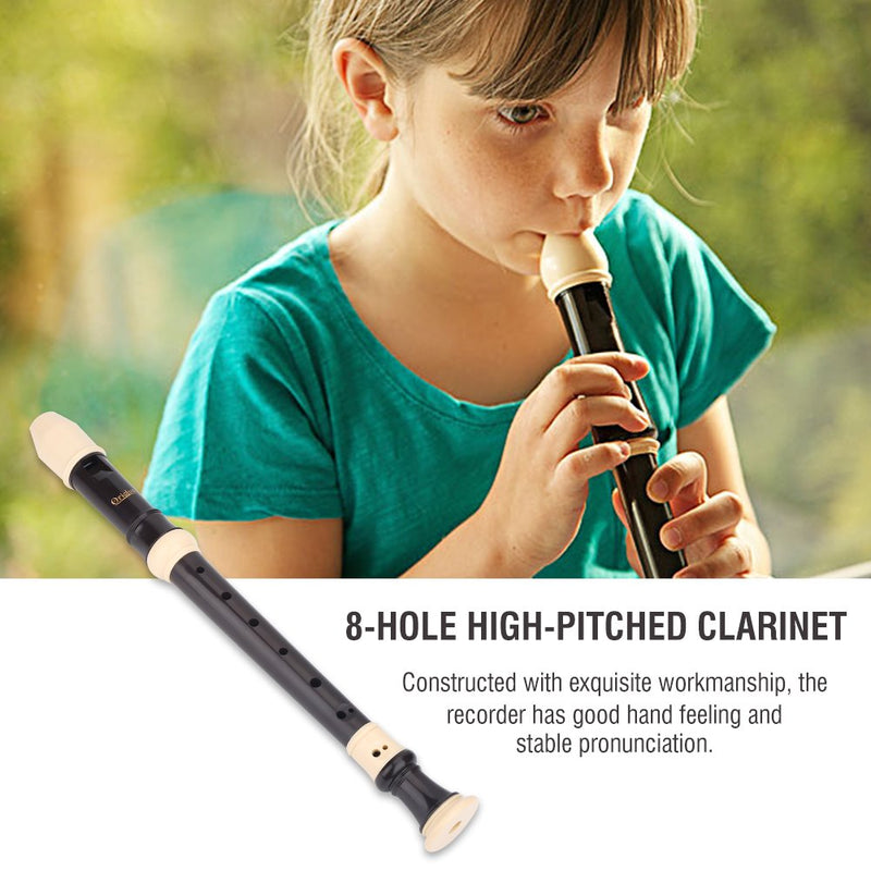 [AUSTRALIA] - Soprano Recorder, 8 Hole C key Descant Recorder British German Style Wind Instrument for Beginner(German Style) 