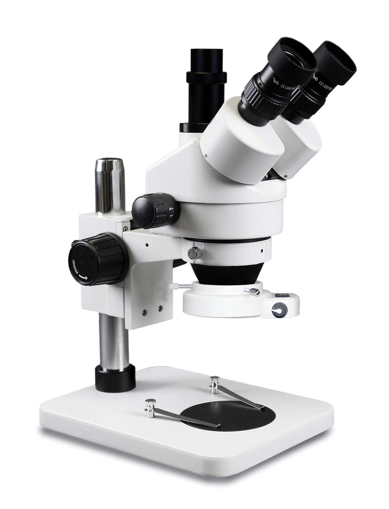 Vision Scientific VMLIFR-09W White Adjustable 144 LED Ring Light Illuminator for Stereo Microscope