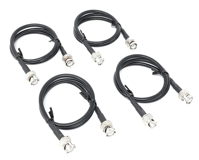 [AUSTRALIA] - Front Mount Antenna Rack Kit BNC to BNC for Shure Wireless w/4 Cables 