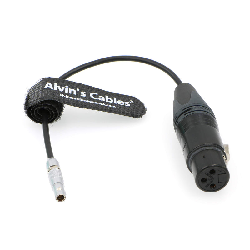 Alvin's Cables Z CAM E2 Camera Audio Cable 00 5 Pin Male to XLR 3 Pin Female Straight 00 5 Pin