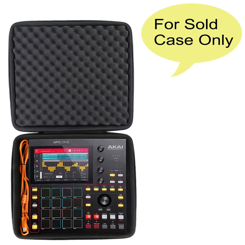 co2crea Hard Carrying Case for Akai Professional MPC One Drum Machine Sampler MIDI Controller