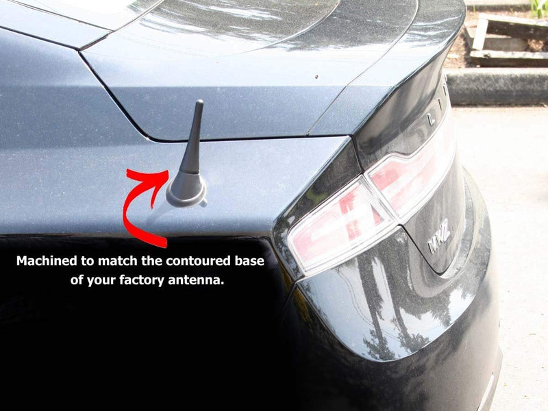 [AUSTRALIA] - CravenSpeed Stubby Antenna Replacement for the Lincoln MKZ 2013-2019 | 3.8 inches 