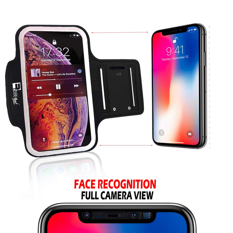 RevereSport iPhone 11 Pro Running Armband. Sports Phone Case Holder for Runners and Gym Exercise (5.8") 5.8" - iPhone 11 Pro