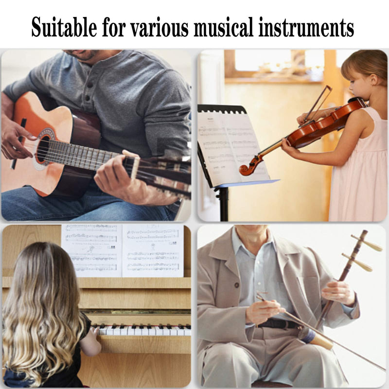 [AUSTRALIA] - Music Folder, Music Score Folder, Band Folder, writable, Spiral Binding, Double-Sided File A4 Size 20 Sleeves 40 Pockets. Also for Drawing, modifying Files and Storing Files (Black) 