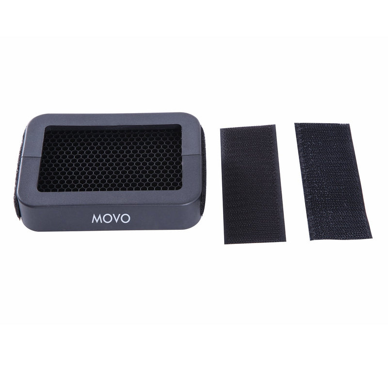 Movo Photo SG16 1/6" Honeycomb Quick Grid Flash Attachment Accessory for Lighting Effects