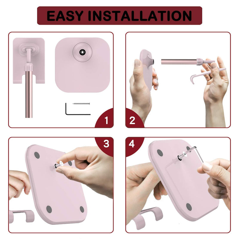 [AUSTRALIA] - Cell Phone Stand,Doboli Phone Stand for Desk,Phone Holder Stand Compatible with iPhone and All Mobile Phones Tablet Pink rose gold pink 