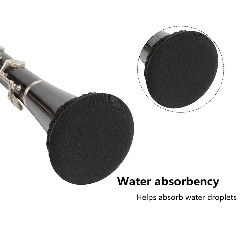 Music Instrument Bell Cover 6", 2Pcs Washable and Reusable Bell Cover, Ideal for Tenor Saxophone Flugelhorn and Bass Trumpet 6inch