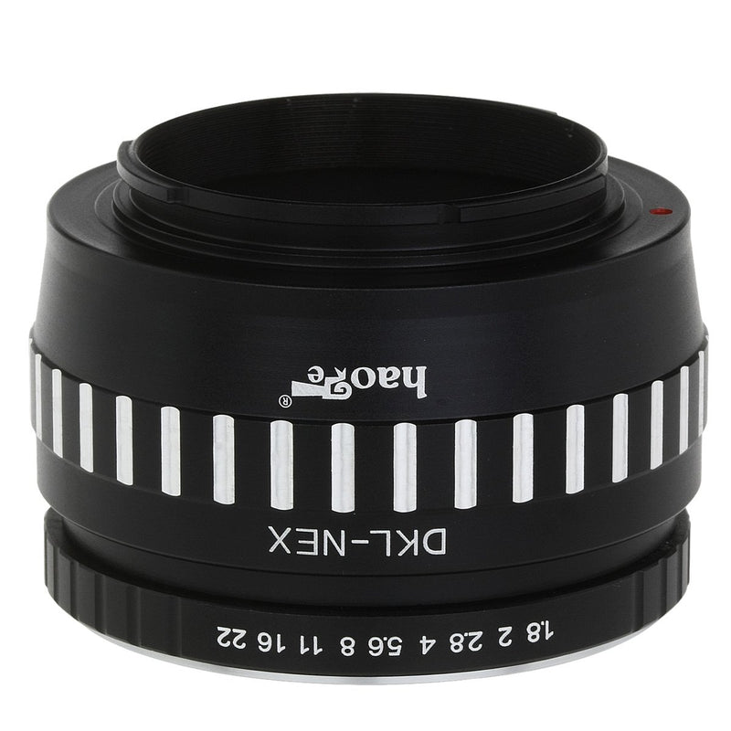 Haoge Lens Mount Adapter for Voigtlander Retina DKL Mount Lens to Sony E Mount NEX Camera as a3000 a3500 a5000 a5100 a6000 a6400 a6500 A7 A7R A7S A7II A7RII A7SII A7III A7RIII A9 EA50 FS7 FS5 FS7II