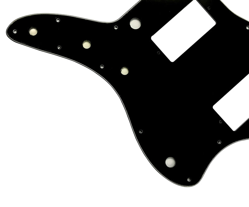 Custom Guitar Pickguard For Fender US Jazzmaster PAF Style Scratch Plate (3 Ply Black) 3 Ply Black