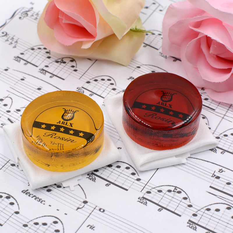 Rosin Violin Rosin for Violin Viola and Cello Rosin for Bows (1red+1yellow)