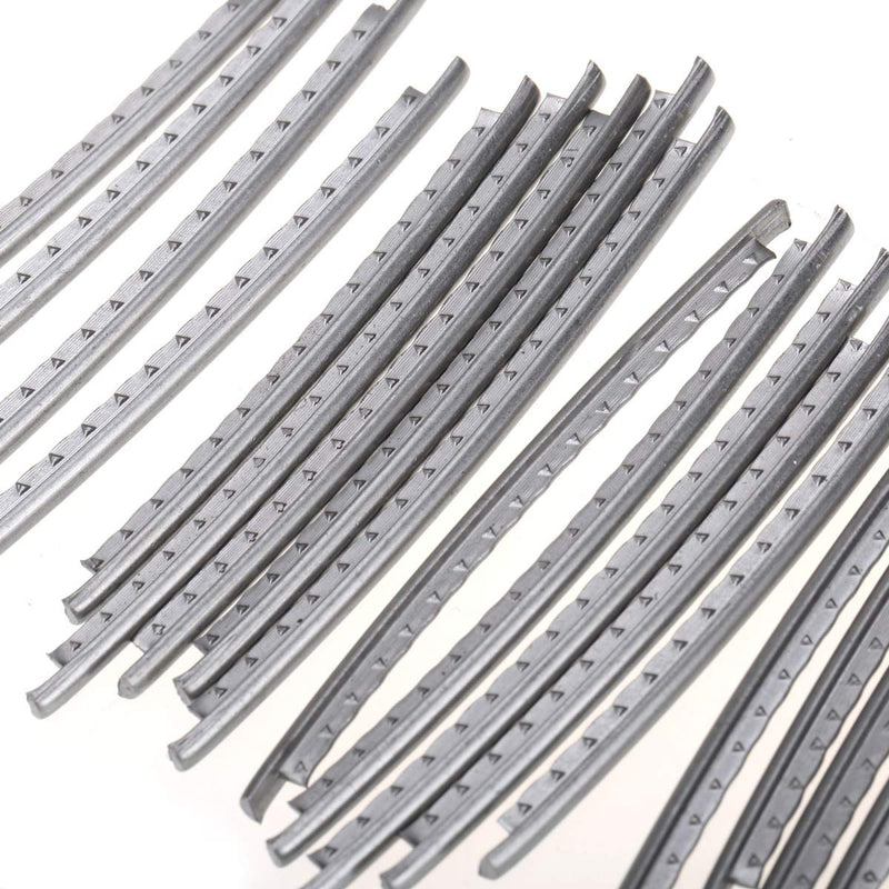 Musiclily Pro 2.4mm Stainless Steel Medium Gauge 24-Pieces Fret Wire Set for Fender Guitar