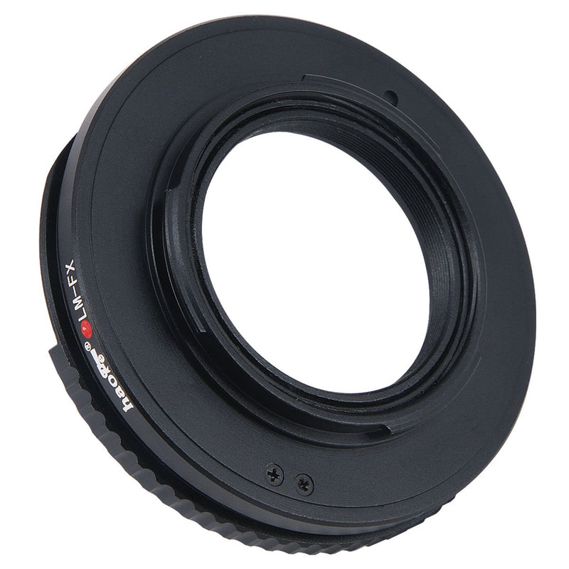 Haoge Macro Focus Lens Mount Adapter for Leica M LM, Zeiss ZM, Voigtlander VM Lens to Fujifilm Fuji X FX Mount Camera Such as X-E1 X-E2 X-E2s X-E3 X-M1 X-Pro1 X-Pro2 X-T1 X-T2 X-T3 X-T10 X-T20 X-T30