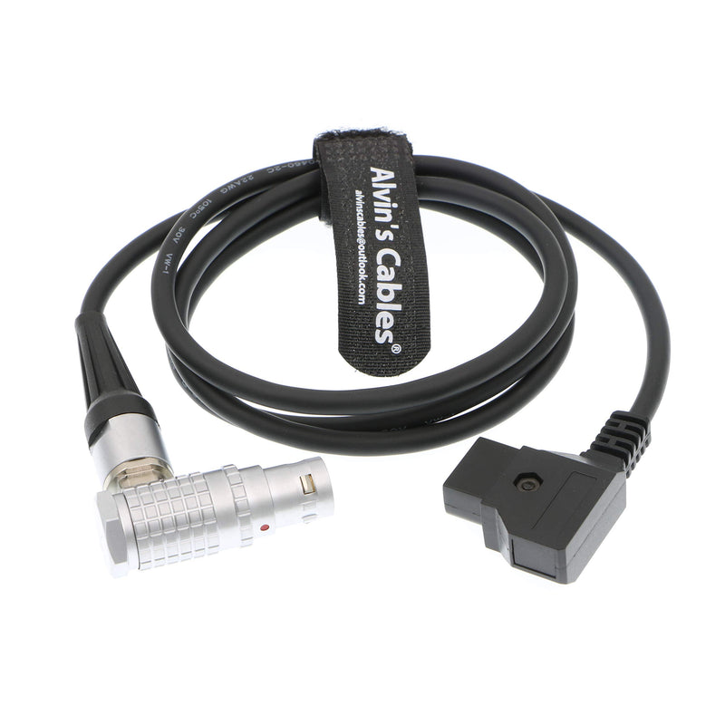 Alvin's Cables Arri Alexa Mini Camera Power Cable 2B Right Angle 8 Pin Female to D Tap 39.7in/1m