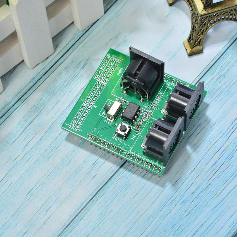 Comimark 1Pcs MIDI Shield Breakout Board for R3 AVI PIC Digital Interface Adapter