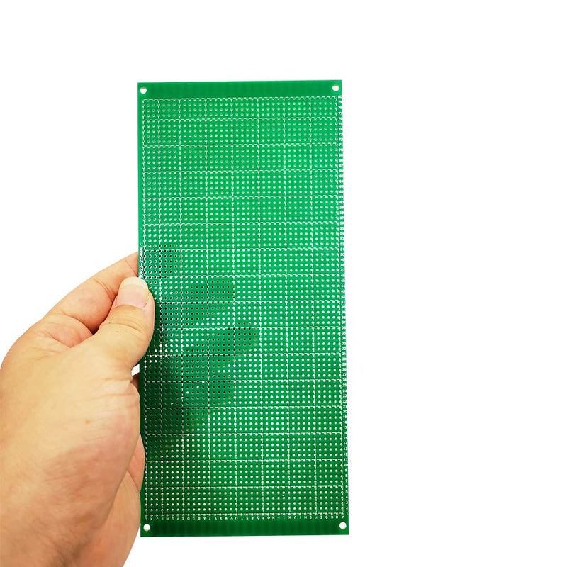 YUNGUI 11 Pcs Large PCB Board Kit,10x22 CM,15X9CM, 9X7CM, 7X5CM Blank PCB Circuit Board Prototype Board for Soldering Electronic Project Compatible with Arduino Kits 4 Sizes