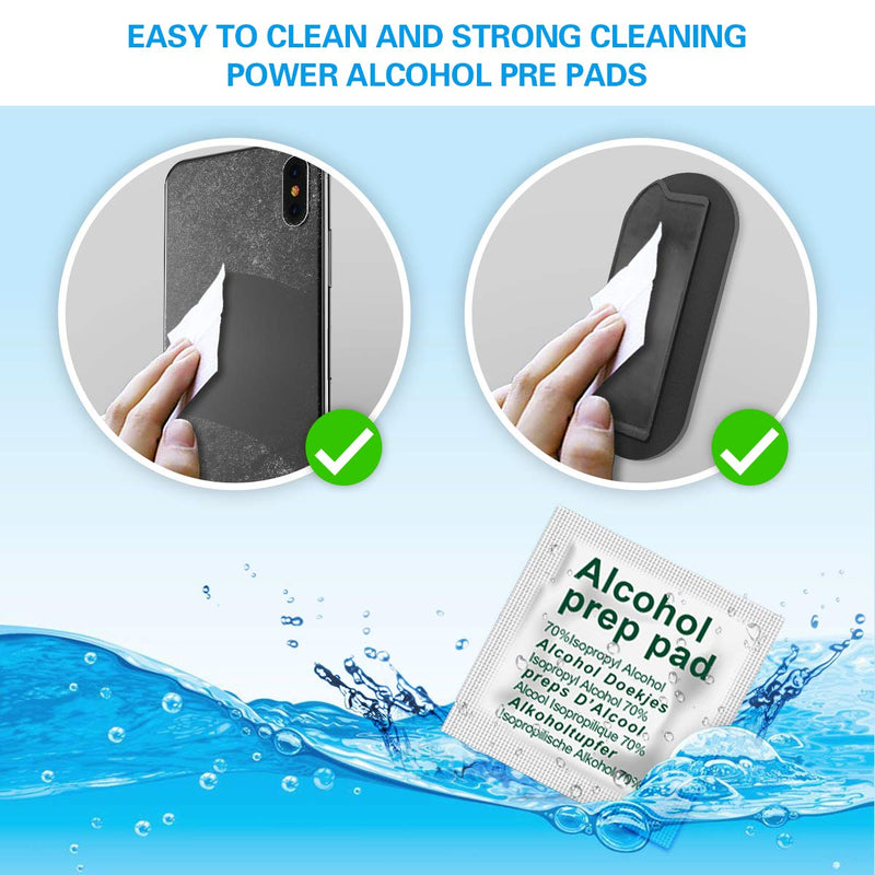Pops Socket Wallet+ Sticky Adhesive Replacement, VOLPORT 5 Pack 3M VHB Sticker Pads for Sockets Wallet Plus Base, Cell Phone Wallet Socket Case Back Double Sided Strips Tape for iPhone 12 Pro Max Mini
