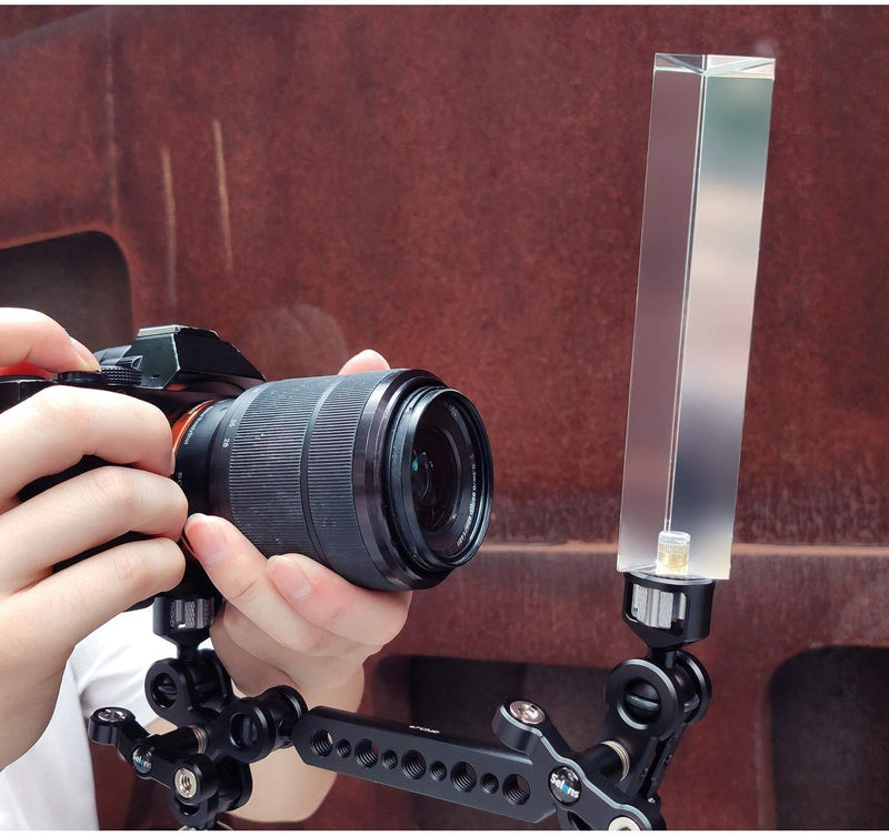 [AUSTRALIA] - Selens Photo Photography Triangular Prism with Female 1/4 Inch, Professional Optical Glass Create Light Rainbow Effect for Camera Lens, for Photographer 