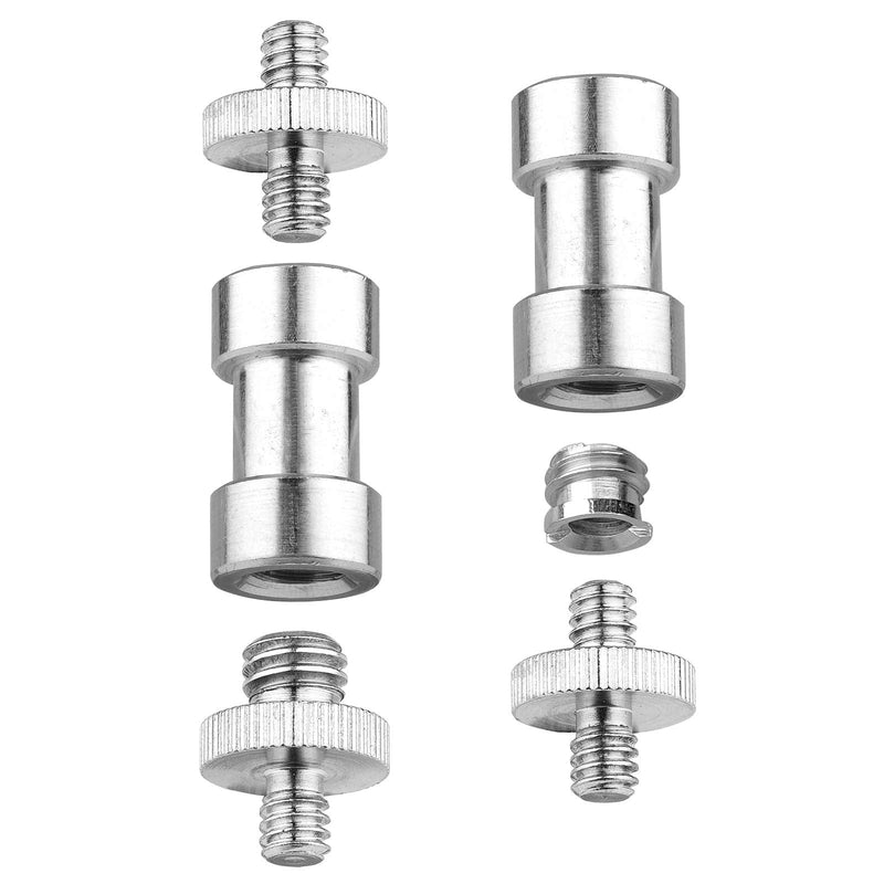Camera Mount Screw,ChromLives 1/4 to 3/8 Tripod Screw Adapter,1/4 to 1/4 Screw,3/8-20 Converter Thread Screw Adapter,Camera Hot Shoe Mount Adapter to 1/4 for Camera Monopod,Ballhead Flash Light,22Pack Camera Mount Screw