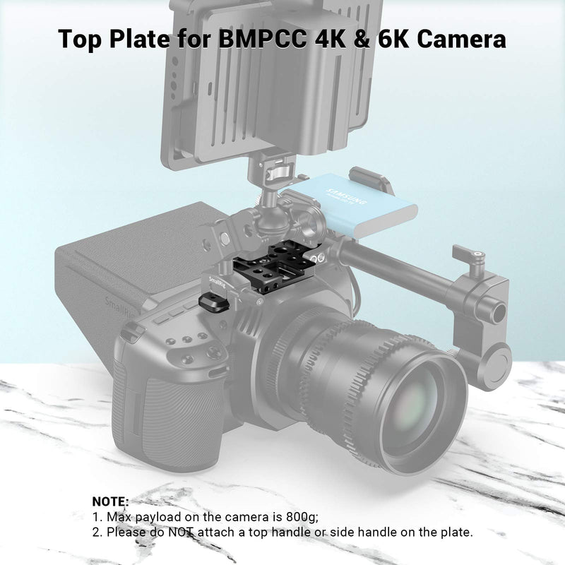 SMALLRIG Lightweight Top Plate for BMPCC 4K & 6K - APT2510