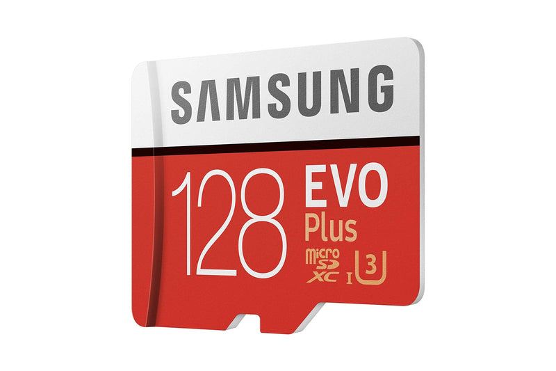 Samsung Evo Plus 128GB Micro SD SDXC Class 10 Memory Card U3 100MB/S (MB-MC128HA APC)