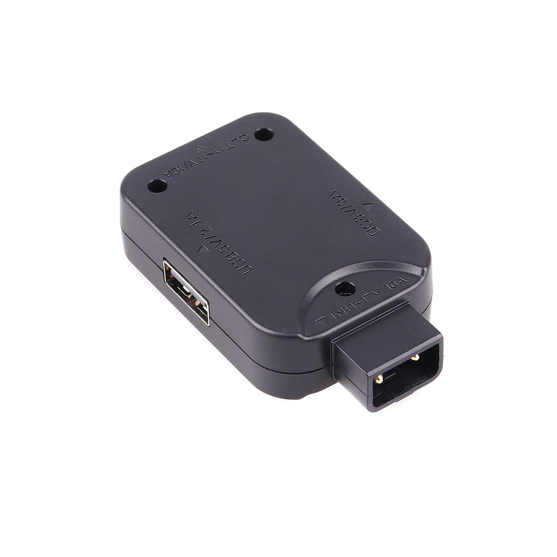 FOTGA Mini Male to Female D-Tap Connector B Type to DC USB 5V DC 8V Output Power Converter