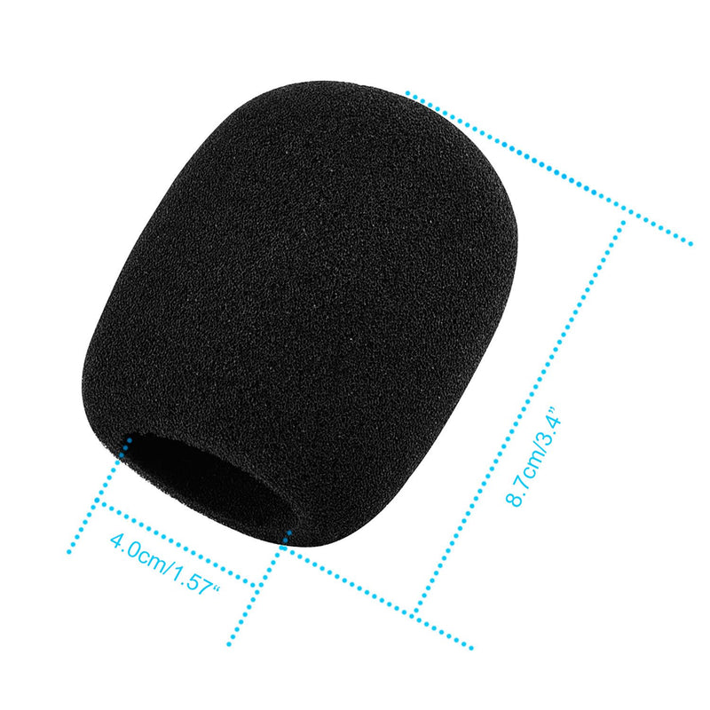 [AUSTRALIA] - Shappy 3 Pack Large Foam Mic Windscreen Covers for Technica AT2020, ATR2500, MXL 550, Samson Meteor MIC or Other Condenser Microphones 