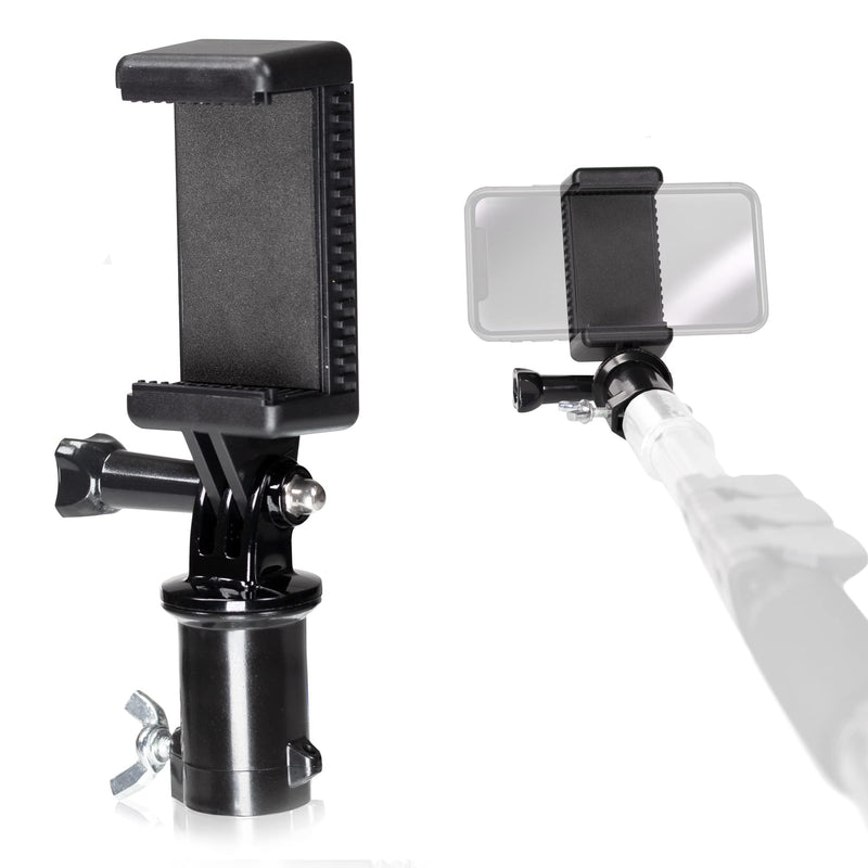 STAUBER Best Camera Pole Mount for Extension Poles (Smart Phone Mount) Smart Phone Mount