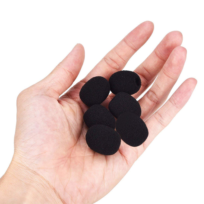 Headset Special Microphone Cover, 15pcs Speaker Sponge Microphone Cover, Used for Lavalier Headset