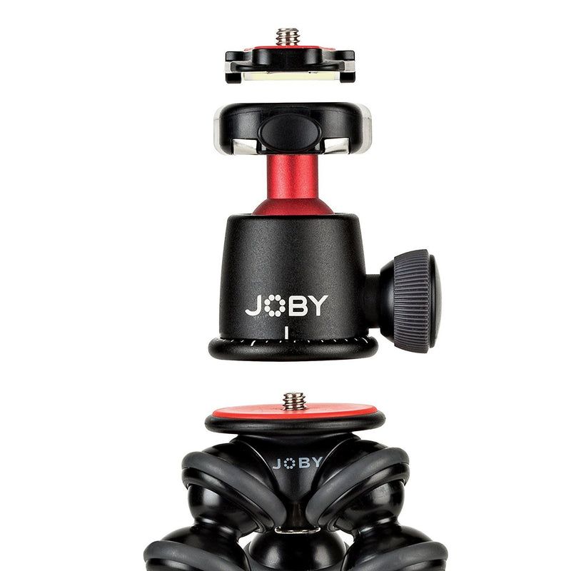 Joby GorillaPod 3K Flexible Mini-Tripod with Ball Head Kit, with A Bonus ZAYKiR Phone Adapter
