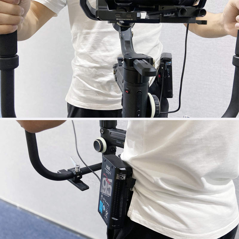 [AUSTRALIA] - SMALLRIG Mini V-Lock Mount Battery Plate with Belt Clip - 2990 