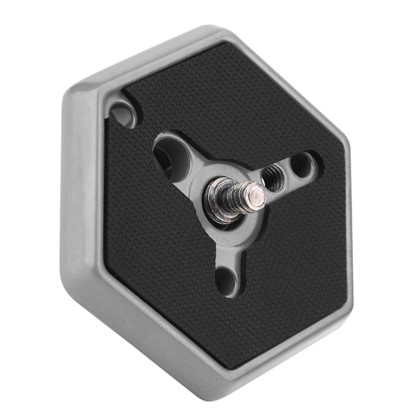 [AUSTRALIA] - Akozon Hexagonal Quick Release Plates 3049 1/4 " Screw Adapter Camera Accessories for Manfrotto 030-14 RC0 3063 Photo Studio Accessories Manfrotto 3038 3039 3047 3055 3055S 3063 