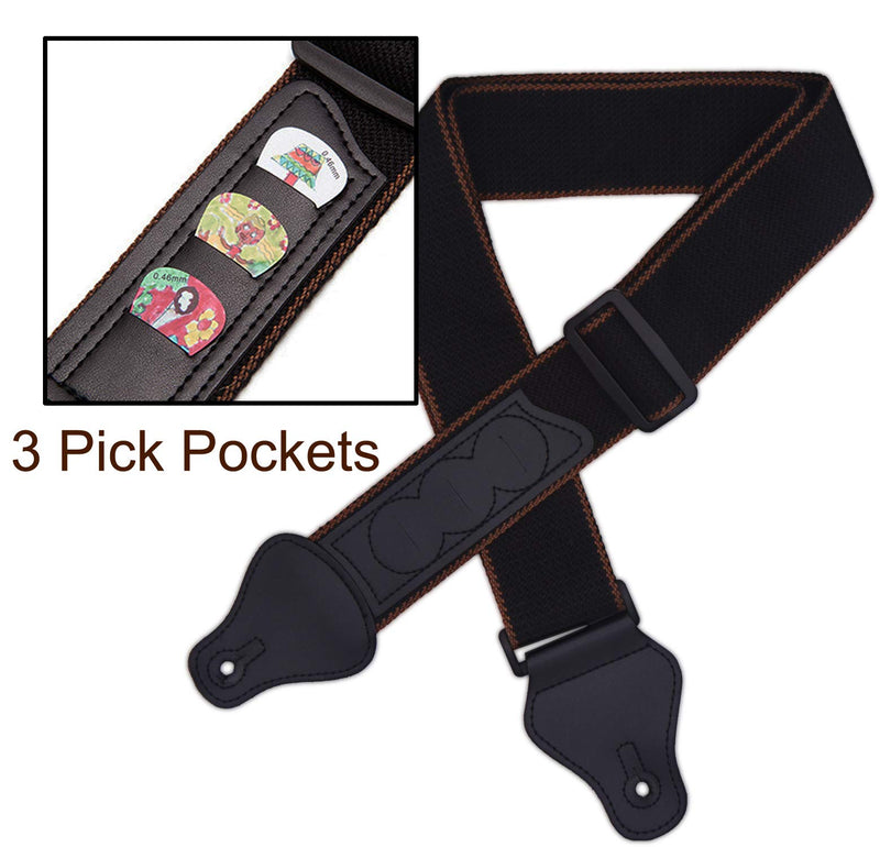 Majowir Ukulele Strap Guitar Strap Cotton Woven Seatbelt Strap For Soprano Concert Tenor Baritone