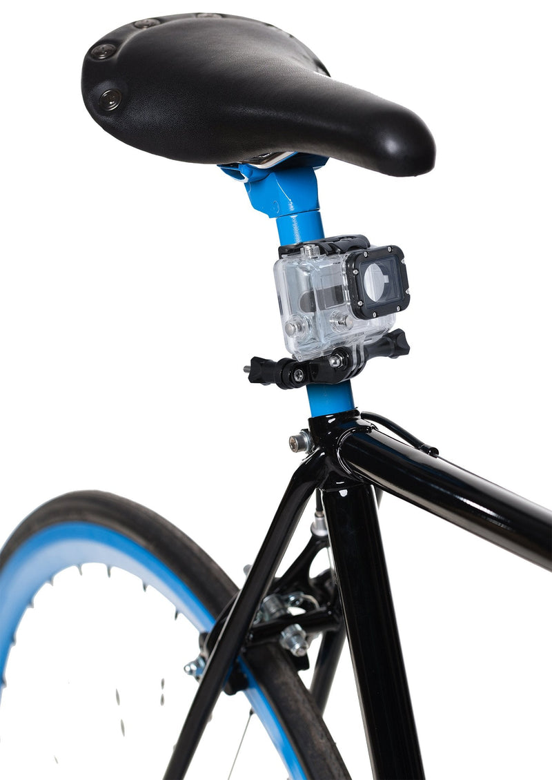 Xit XTGPBIKM Bike and Pole Mount for GoPro Hero Housings for Hero 3, 3+ and 4 Cameras (Black)