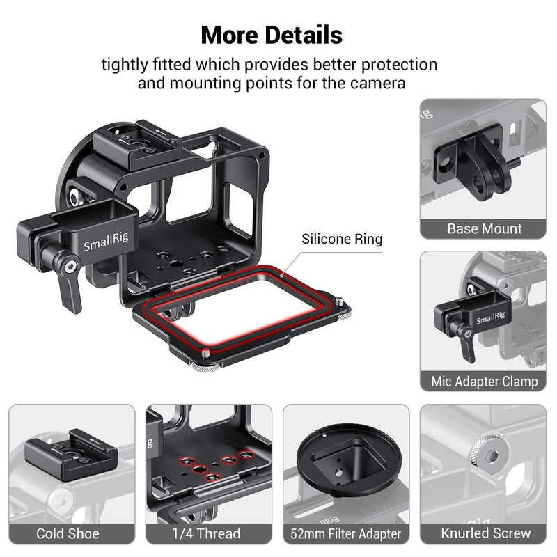 SmallRig Cage for GoPro Hero 7 Hero 6 Hero 5 Black - CVG2320