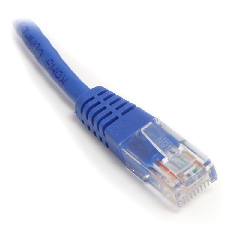 StarTech.com Cat5e Ethernet Cable - 3 ft - Blue - Patch Cable - Molded Cat5e Cable - Short Network Cable - Ethernet Cord - Cat 5e Cable - 3ft (M45PATCH3BL) 3 ft / 1m