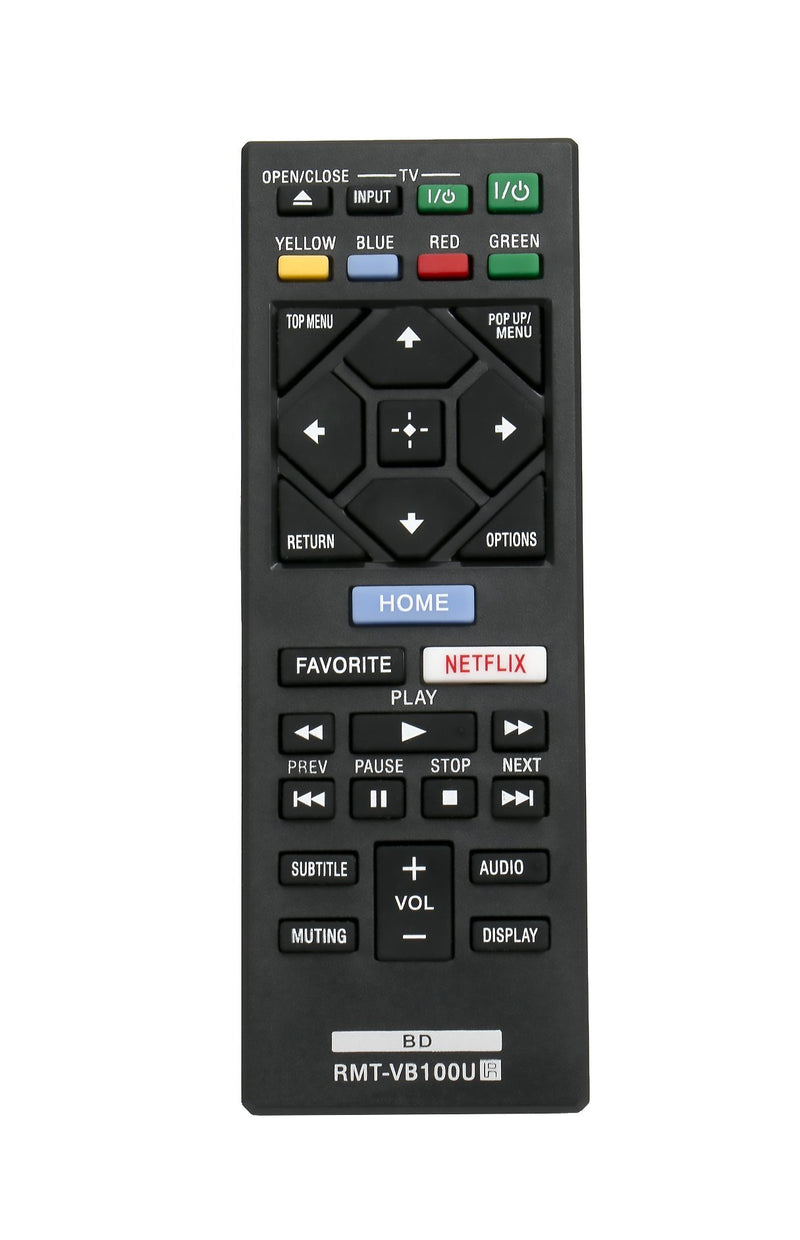 Replace RMT-VB100U Remote Control for Sony Blu-Ray BDPS1500 BDP3500 BDP-S1500 BDP-3500