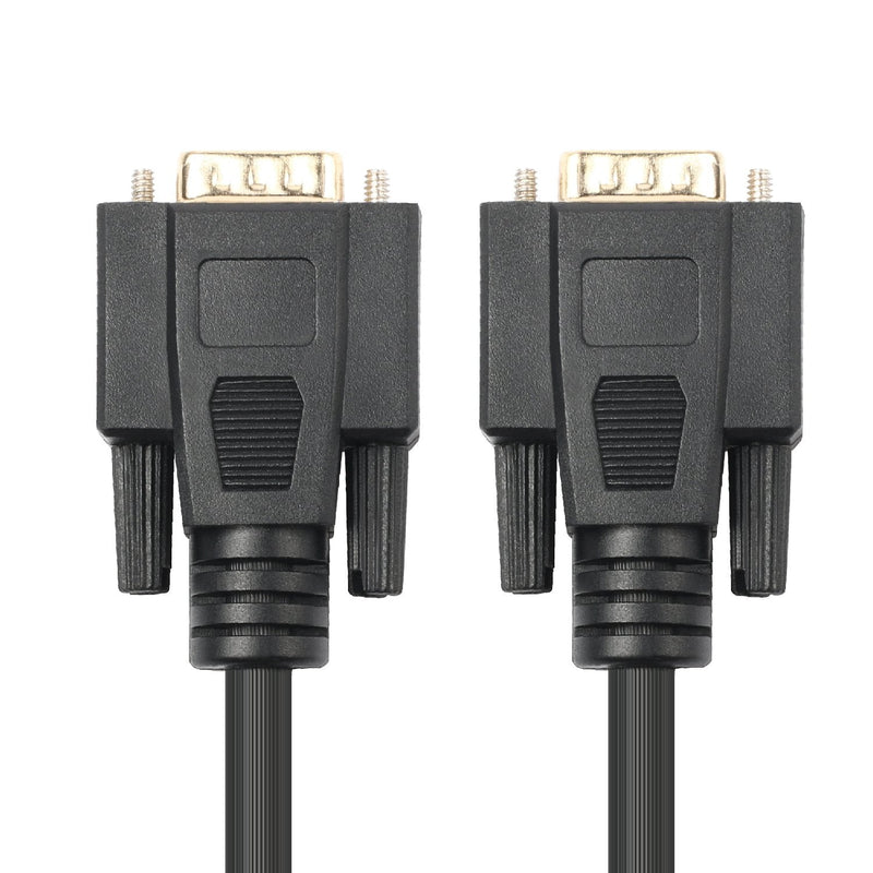 Postta VGA to VGA Cable (6 Feet) HD15 Male to Male Monitor Cable with Ferrites 6FT