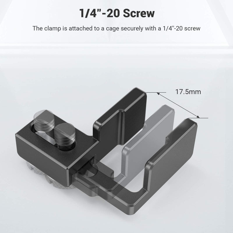 SMALLRIG HDMI Cable Clamp for Sony A6500/A6000/A6300 Cage, Panasonic GH5 Cage, Compatible with SMALLRIG Cage 1661, Cage 1889, Cage 2049-1822