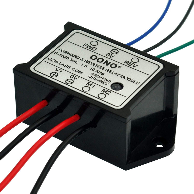 Forward and Reverse Relay Module for Motor/Linear Actuator, Reversing Relay Module (DC 12V) DC 12V