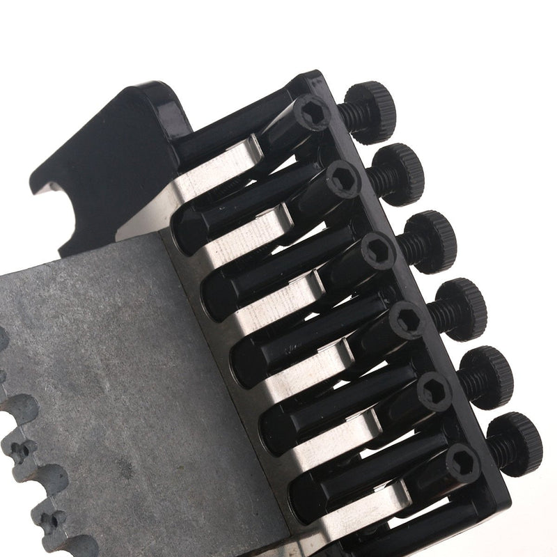 Musiclily Electric Guitar Double Locking Tremolo Bridge for Floyd Rose Style Replacement, Black