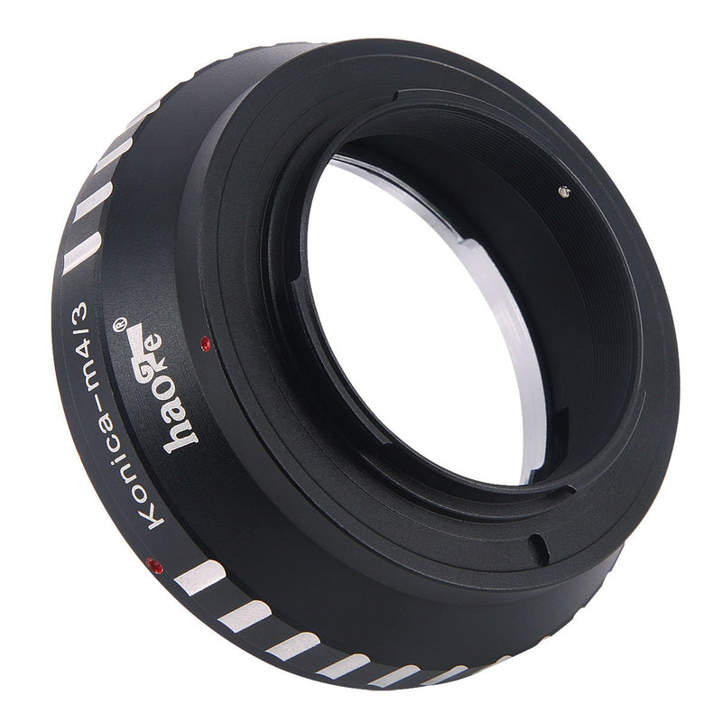 Haoge Manual Lens Mount Adapter for Konica AR Mount Lens to Olympus and Panasonic Micro Four Thirds MFT M4/3 M43 Mount Camera