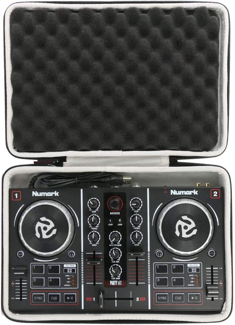 [AUSTRALIA] - Khanka Hard Travel Case Replacement for Numark Party Mix – Starter DJ Controller 