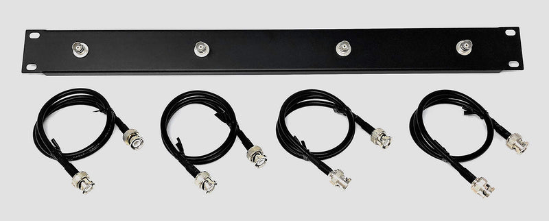 [AUSTRALIA] - Front Mount Antenna Rack Kit BNC to BNC for Shure Wireless w/4 Cables 