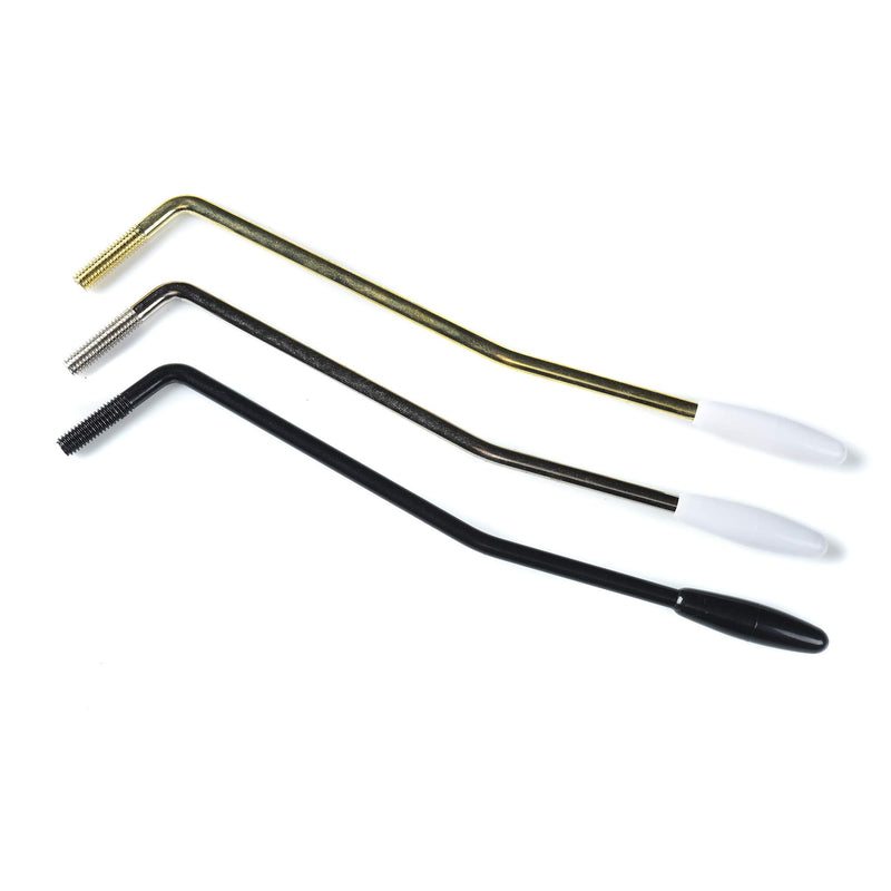 3 Packs 5mm Thread Tremolo Arm Whammy Bar for Stratocaster Electric Guitar Tremolo System