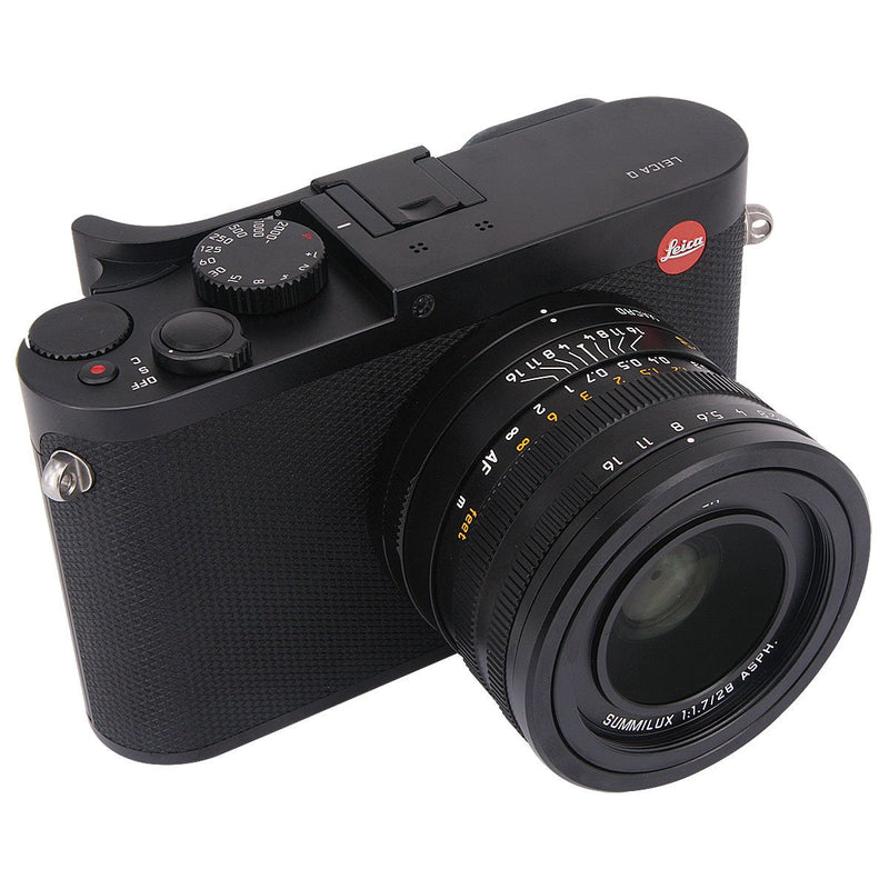 Haoge THB-LB Metal Hot Shoe Thumb Up Rest Thumbs Up Hand Grip for Leica Q Q-P QP Typ116 Typ 116 Camera Black